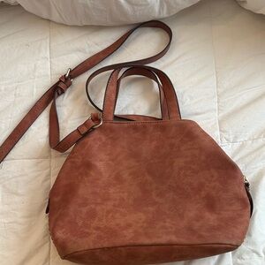 Womens Free People Trilogy Slouchy Tote - Vegan Leather